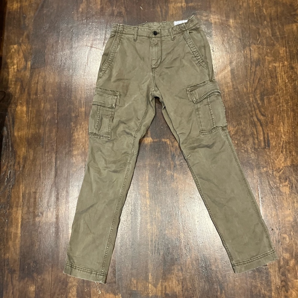 Gap slim taper cargo pants 28/30